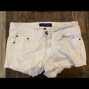 Ocean drive white shorts